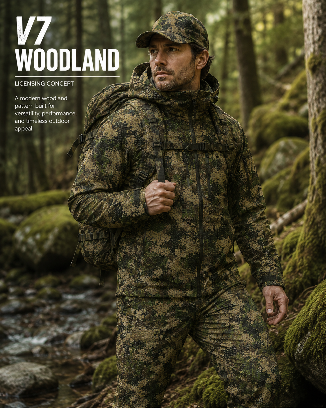 Work Raptor™ Woodland — Lifestyle