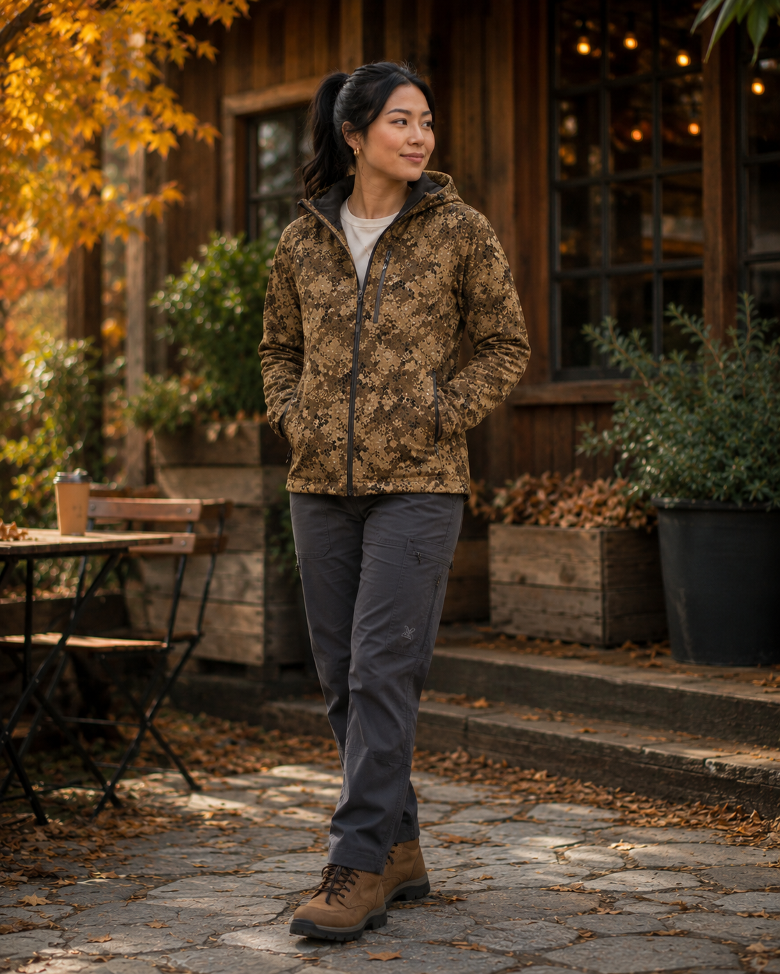 Arid lifestyle autumn lodge