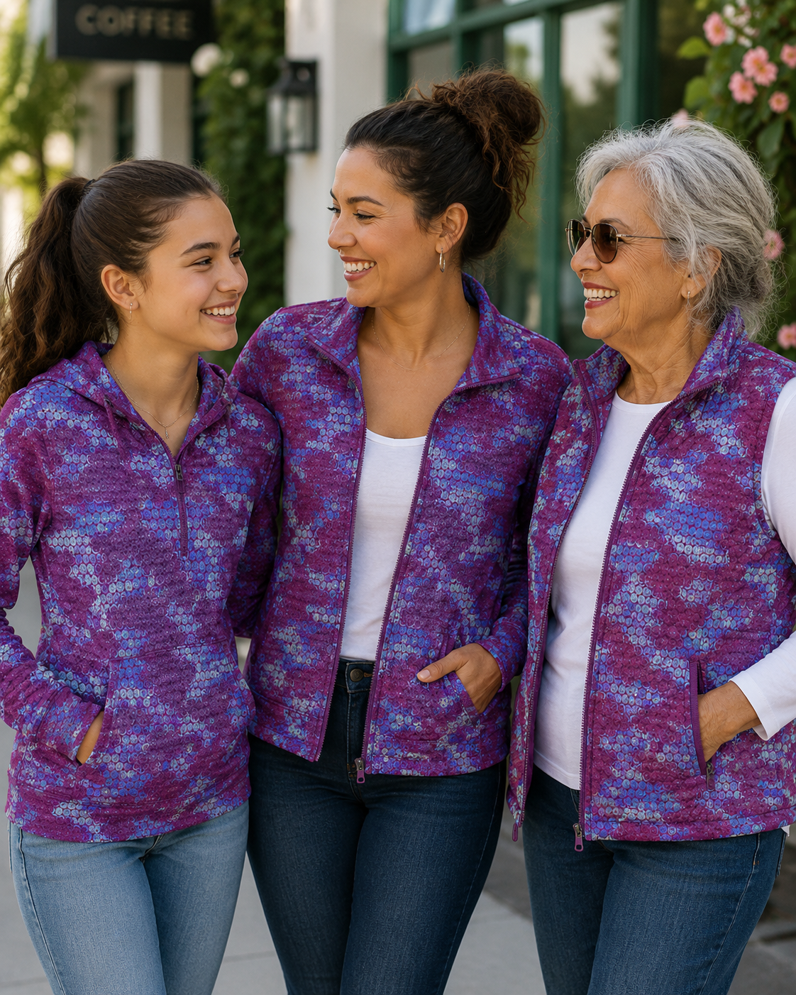 Custom Color lifestyle three generations