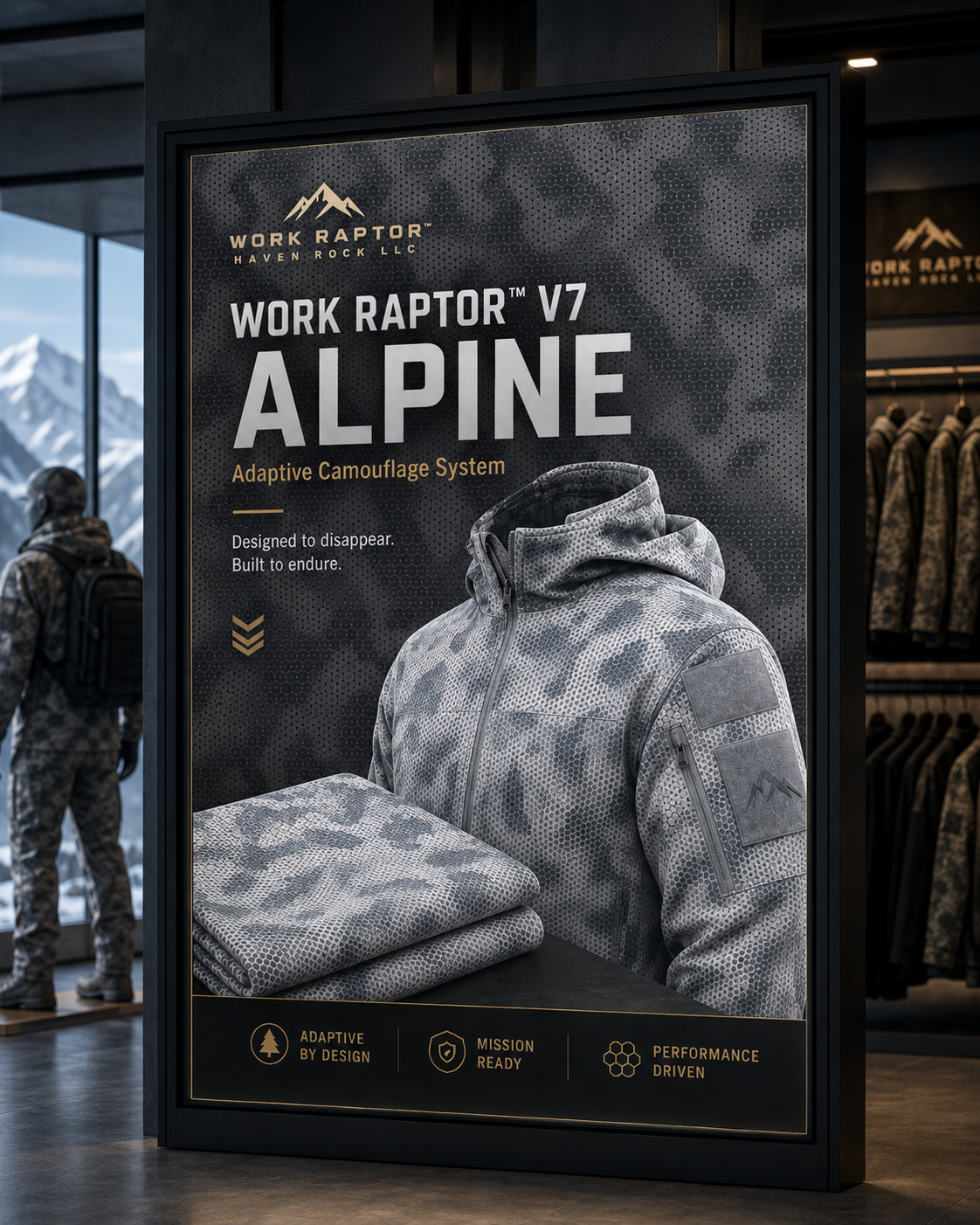 Work Raptor Alpine