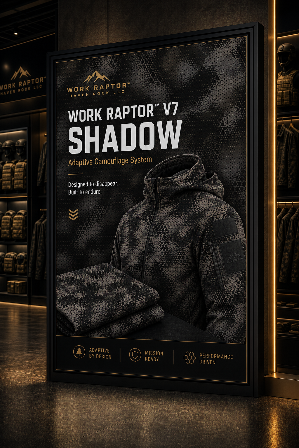 Work Raptor Shadow